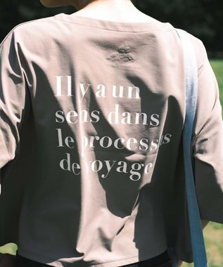 SHARE PARK LADIES 【UVカット・吸水速乾・ストレッチ・軽量 】エンブレムショートTシャツ（S・Mサイズ） グレー系