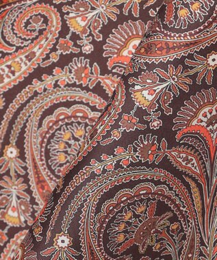 23区 【R(アール)】Ratti ペイズリープリント スカート ブラウン系5