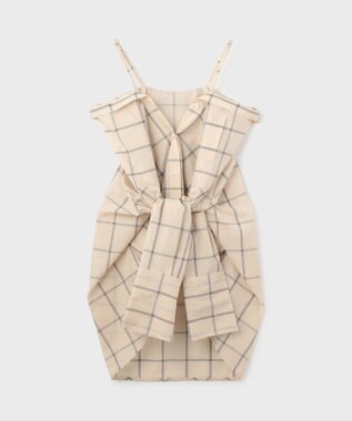 GRACE CONTINENTAL オーガン2WAYシャツ ベージュ