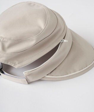 FILA GOLF／marie claire 【marie claire SPORT】 6WAYキャップ ライトグレー