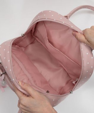 WEGO 【痛バ＆推し活グッズ】きらふわスイートドットぬい痛ボストンバッグ ライトピンク