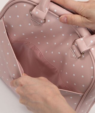 WEGO 【痛バ＆推し活グッズ】きらふわスイートドットぬい痛ボストンバッグ ライトピンク
