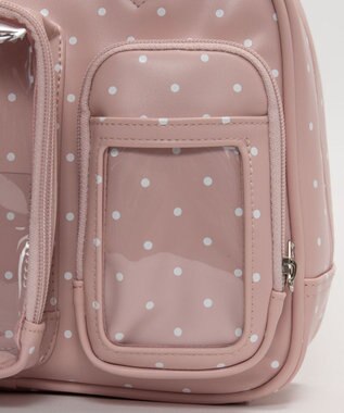 WEGO 【痛バ＆推し活グッズ】きらふわスイートドットぬい痛ボストンバッグ ライトピンク