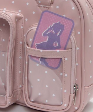 WEGO 【痛バ＆推し活グッズ】きらふわスイートドットぬい痛ボストンバッグ ライトピンク