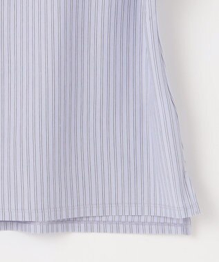 J.PRESS LADIES L ストライプジャージー ドルマンスリーブ カットソー サックスブルー系1