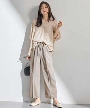 ANY ドルマンスキッパードットブラウス エクリュ系