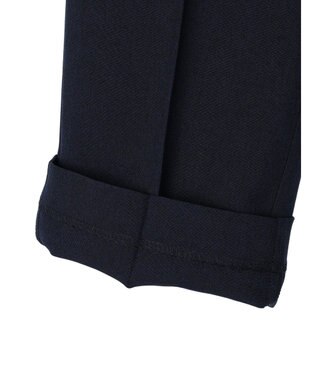Green Parks 接触冷感　きれいシルエットパンツ（テーパード） Dark Navy
