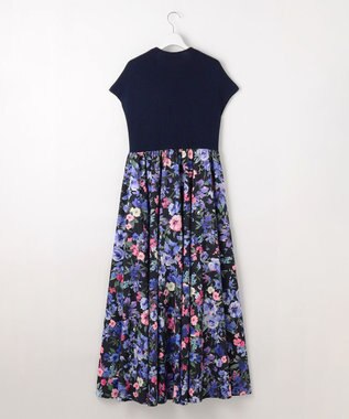 自由区 【カトリエムブーケ】Bouquet フラワーコンビドレス ブルーグレー系