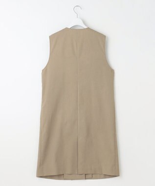 自由区 L 【カタログ掲載・洗える】テクニカルストレッチオックス ジレ ダークサンド