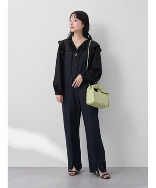 earth music&ecology オーバーオールデニム Dark Indigo