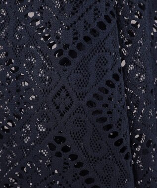 AMERICAN HOLIC レース長袖シャツ Navy