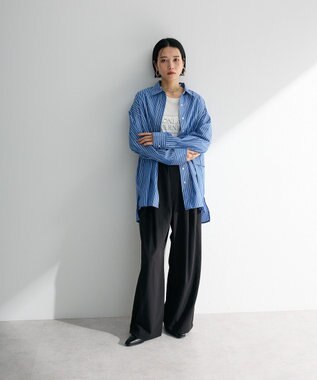 Green Parks ＢＰ　フェミニンロゴレギュラーＴシャツ Off White