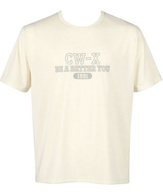 CW-X 【UNISEX】 CW-X トップス 3分袖 カジュアルＴシャツ 少しゆったりとした着用感 吸汗速乾 半袖 ユニセックス DLR105 /ワコール
