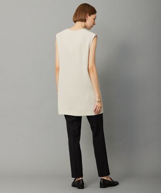 ICB L 【WEB限定カラーあり・洗える】 ライトダブルクロス べスト トープ系