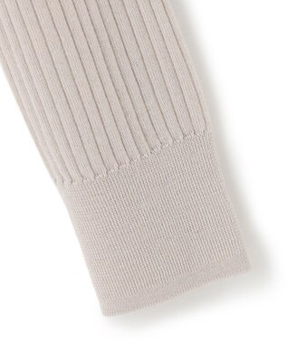 23区 【洗える】ウーステッドウール Vネック ニット ライトベージュ系