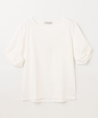 ANY 【接触冷感】シルケットスムース タックスリーブトップス オフ