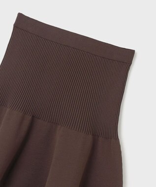 GRACE CONTINENTAL ベアニットワンピース ブラウン