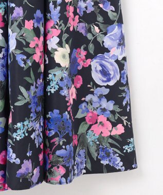 自由区 【カトリエムブーケ】Bouquet フラワーコンビドレス ブルーグレー系