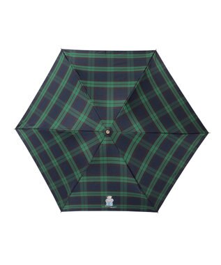 MOONBAT POLO RALPH LAURE(ポロ ラルフローレン) 折りたたみ傘 チェック ポロベア ワンポイント ブラックウォッチ