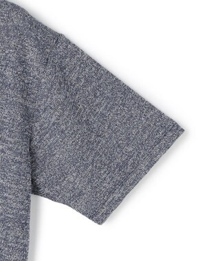 JOSEPH HOMME 【WEB・一部店舗限定】 メランジウィーブ　半袖カットソー ネイビー系