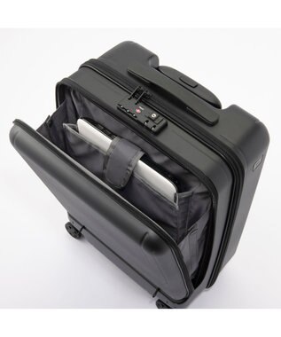 ACE BAGS & LUGGAGE ace. ジェットエクセル スーツケース 34リットル タテ型 06854 エース ブラック