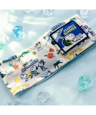 PET PARADISE スヌーピー クールネック 《サマーバケーション柄》 小型犬 マルチカラー