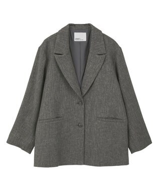CRAFT STANDARD BOUTIQUE ツイードジャケット Charcoal Gray