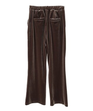 AMERICAN HOLIC ベロアベイカーリラックスパンツ Mocha