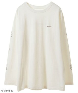 Green Parks Ｍｉｆｆｙ／袖プリントロンＴ Off White