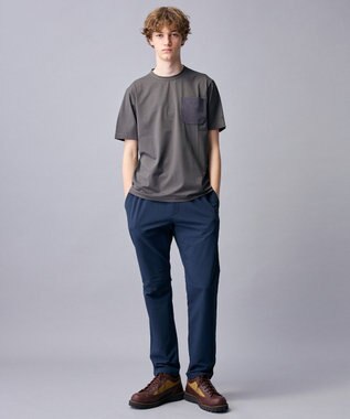 JOSEPH ABBOUD MOUNTAIN 【太陽光熱をコントロールする高機能素材】SOLAMENT ベア天竺Tシャツ グレー系