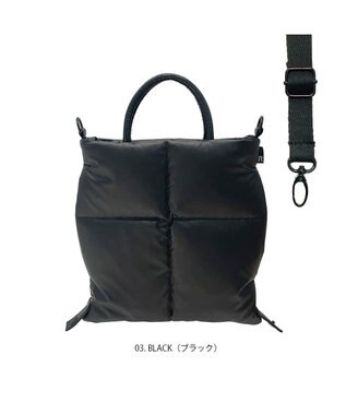 ROOTOTE 1245【2way:軽量】FE.ベビールー.ルートートカロ-A 03：ブラック