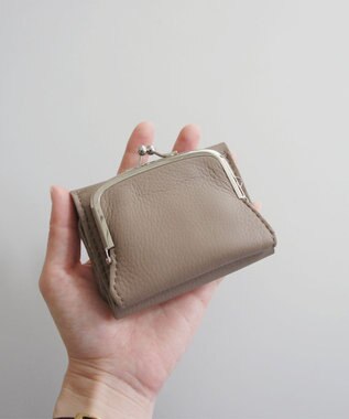 TIDEWAY SHEETS ミニ ウォレット グレージュ