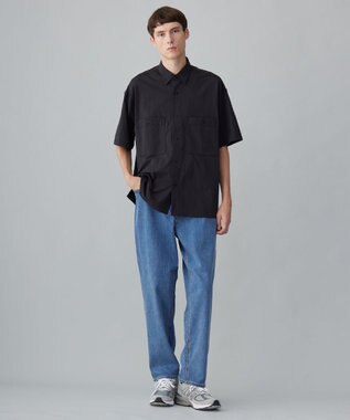 UNFILO MENS 【OCEANS YouTube 掲載】【UNFILO DENIM】 ワイドテーパード ブルー