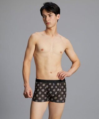 WACOAL MEN ボクサーパンツ【キモチ届けるパンツ】フロント快適設計 肌あたり軽減設計 前閉じ 下着 オリジナルメッセージカード付き GT3424 /ブロス バイ ワコールメン ブラック