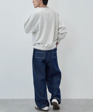 CRAFT STANDARD BOUTIQUE 【ユニセックス】裏毛プリントスウェット Oatmeal