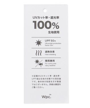 ANY SIS 【WEB限定】遮光ドームリムフラワー パラソル ネイビー