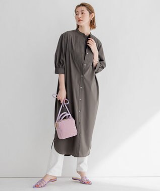 23区 CHIRISTIANVILLA スクエアミニ ショルダーバッグ ライラック系