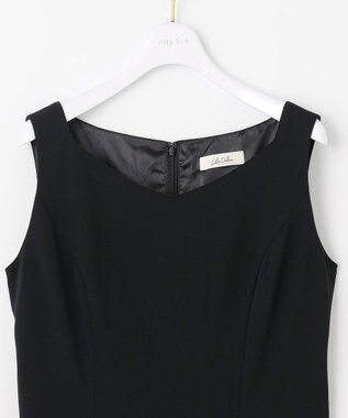 ANY SIS 【Lily Calin】チュールフリルトップス×ドレスセット ブラック×アイボリー