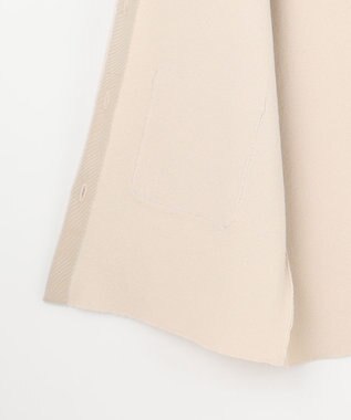 自由区 【カタログ掲載】ループボンディングニット ベスト ベージュ