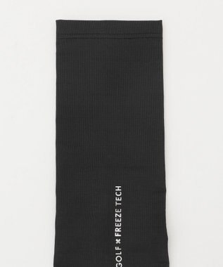 23区GOLF 【UNISEX】氷撃αシリーズ　サムホール付き アームカバー ブラック系