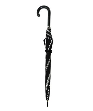 +RING レディース向け プラスリング 長傘60cm BLK T1276 黒