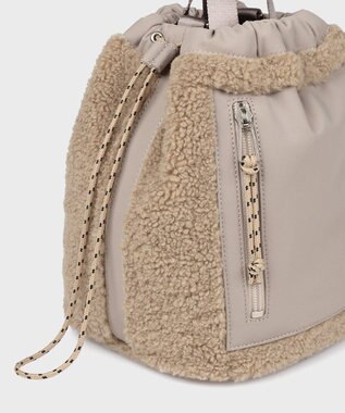 Paul Smith PS Paul Smith ボア ショルダーバッグ ベージュ