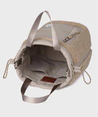 Paul Smith PS Paul Smith ボア ショルダーバッグ ベージュ