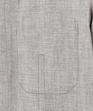 JOSEPH ABBOUD 【清涼/ドライタッチ/ストレッチ】スラブストレッチ ブルゾン ライトグレー系