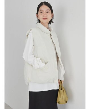 AMERICAN HOLIC キルポカリバーシブルショートベスト Ivory