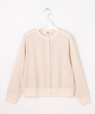 J.PRESS LADIES 【冷房対策に】レーシー カーディガン