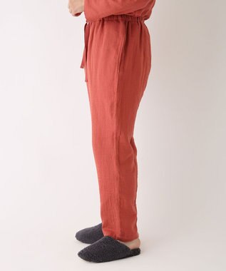 UCHINO マシュマロガーゼ ベーシック メンズパジャマ レッド