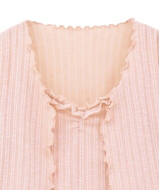 earth music&ecology 【2点セット】ＳＥＴ２点メローボレロ＋フリルキャミソール Pink