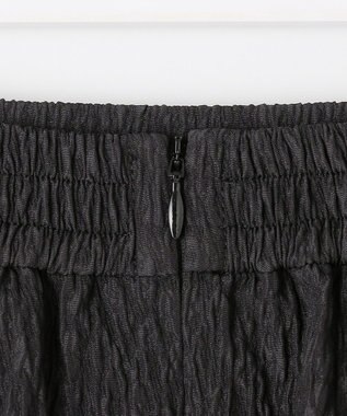 ANY SIS ジャカードフレア スカート ブラック