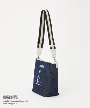 russet 《PEANUTS×russet》リバーシブルショルダーバッグ(CE-1755) Indigo